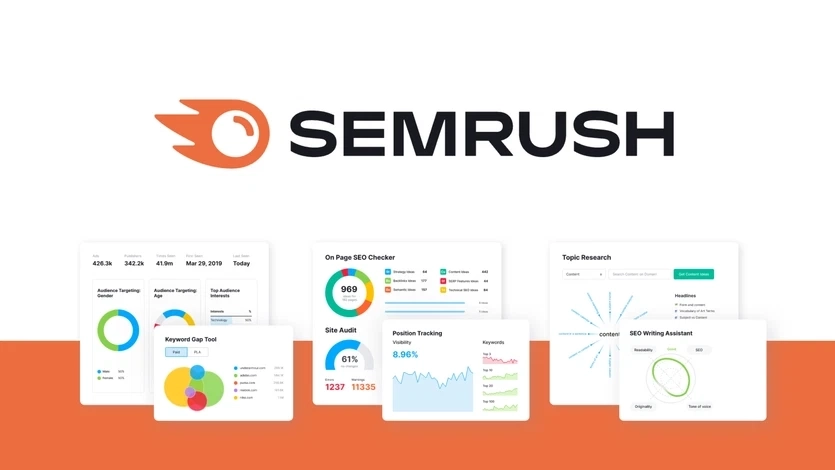 SEMrush – بررسی رقبا و تحلیل بازار